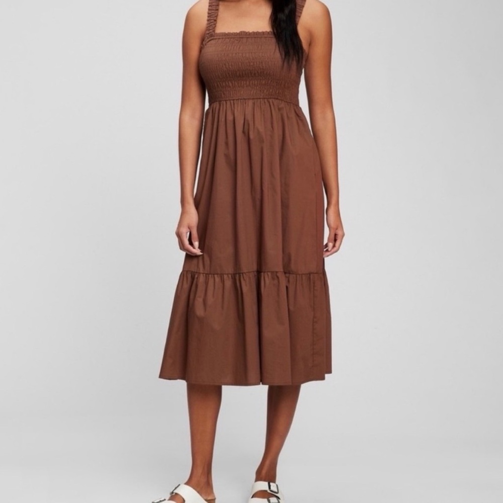 SOLD GAP Brown Midi Dress